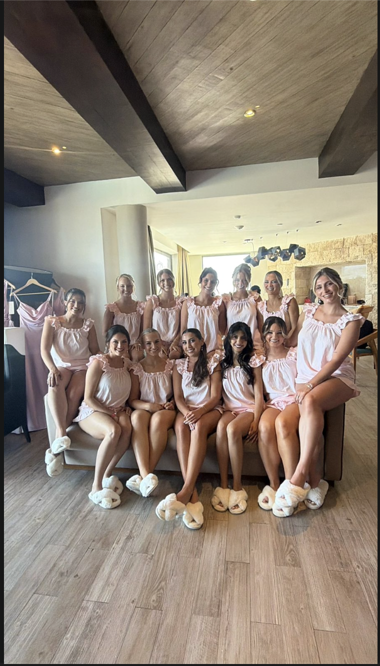 Bridal party prep