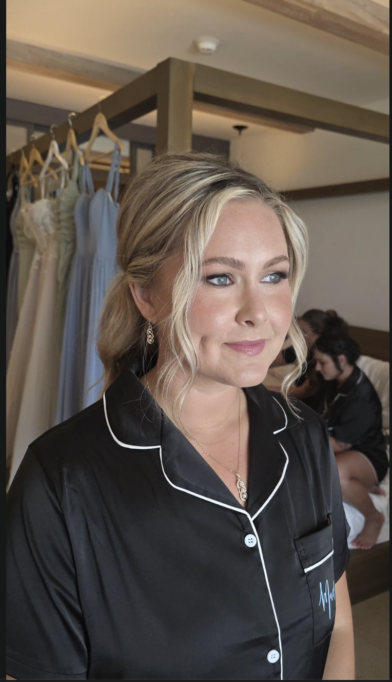 Bridesmaid morning prep